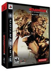 Sony Playstation 3 (PS3) Metal Gear Solid 4 Guns of the Patriots Limited Edition [In Box/Case Complete]